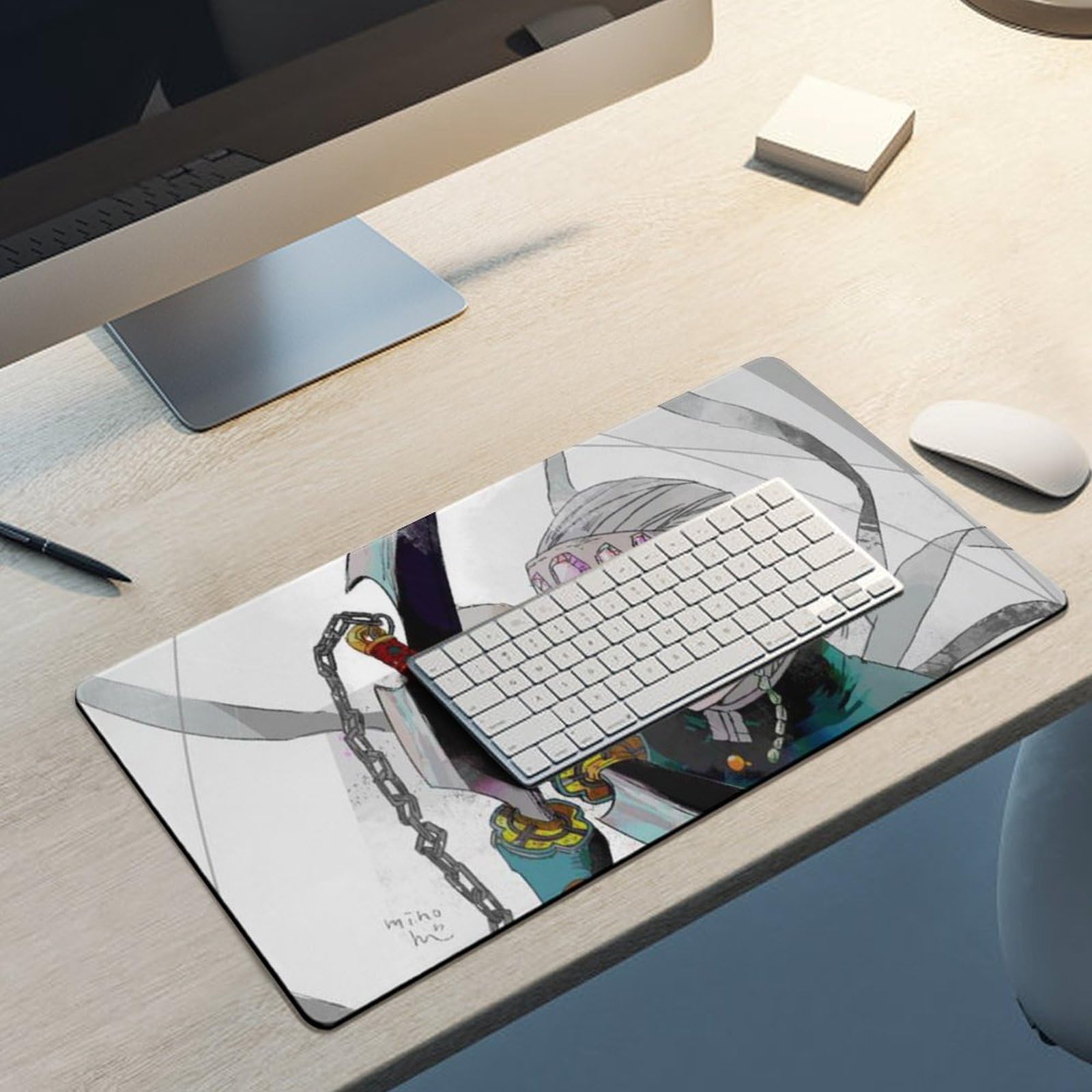 Amazon.co.jp: 鬼滅の刃 (宇髄天元3) マウスパッド ゲーミング